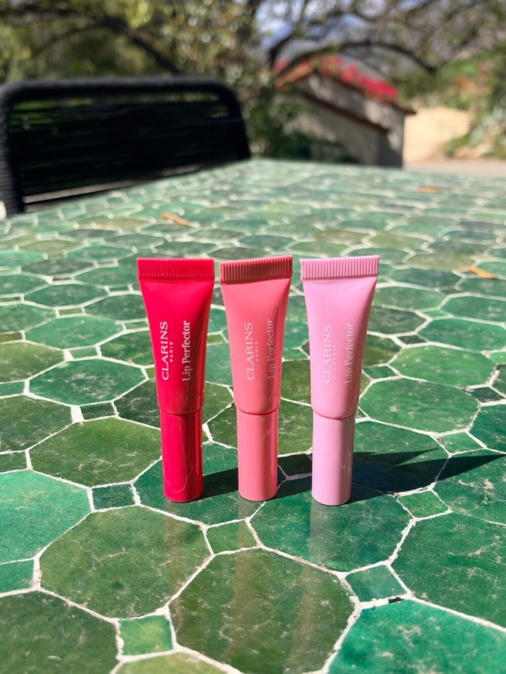 Clarins Lip Perfector Lip Gloss Set of 3 - Unused